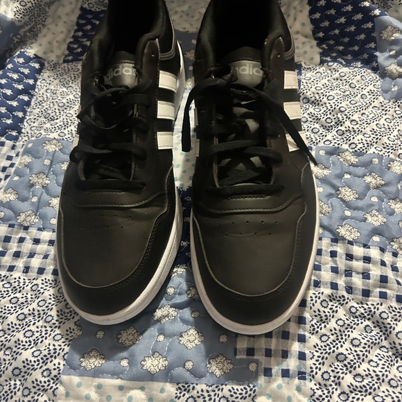 Adidas Classic Black and White Striped Shoes men’s - Picture 5 of 14